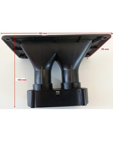 PT-177 Tweeter Piezo Doppio Driver a tromba esponenziale x hi-fi car e casse acustiche