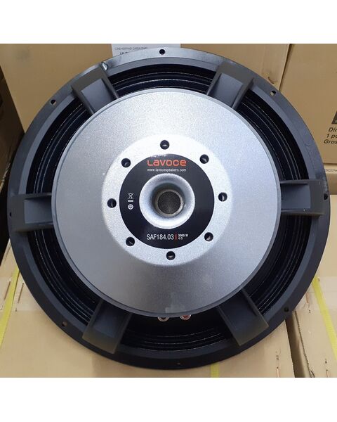 LaVoce Italiana SAF184.03/8 SUBWOOFER 18" 3000W 8 Ohm WOOFER 46 CM.