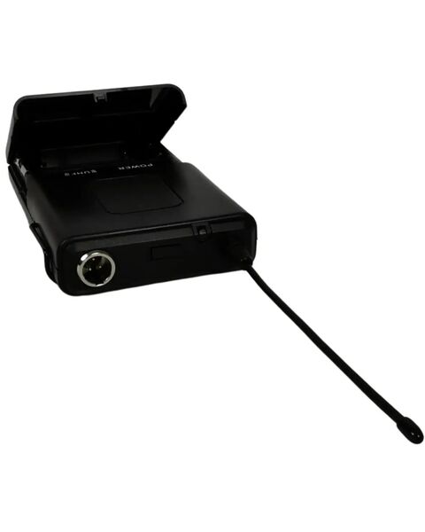 AudioDesign PMU 212BP Radiomicrofoni Wireless UHF 2 Ch. + 2 Microfoni ad archetto con body pack