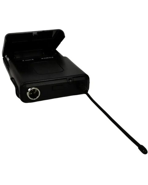 AudioDesign PMU 211BP Radiomicrofono Wireless UHF + Microfono ad archetto con body pack