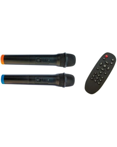 Audiodesign Pro M2 10W/L Cassa Attiva 10" 300w A Batteria Bluetooth USB MP3 + 2 Microfoni WI-FI UHF
