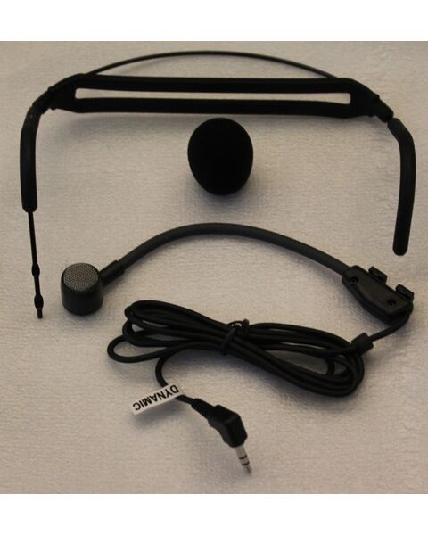 ENERGY HM-26L MICROFONO RICAMBIO HEADSET ARCHETTO ATTACCO MINI JACK STEREO TRS 3,5 mm