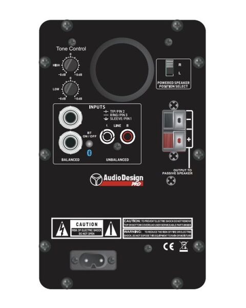 Audiodesign Pro PA MS Set 5 Casse Diffusori Attivi Monitor da Studio