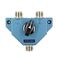 HAM WAY CX-201U COMMUTATORE D’ANTENNA A 2 VIE IN METALLO