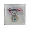 VU Meter Analogico Audio Strumentino a Lancetta da Pannello 40x40x10mm