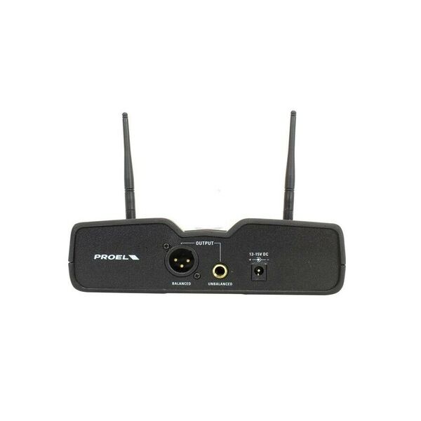 PROEL WM202DH Dual Radio Microfono Wireless UHF Professionale ad Archetto Doppio