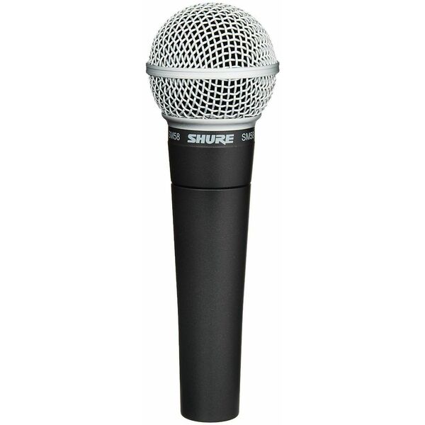 SHURE SM58 ORIGINALE MICROFONO CARDIOIDE x CANTO VOCE + Kit Accessori