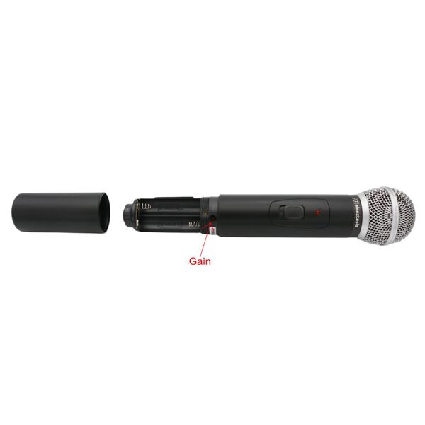 SINEXTESIS XT402-2P Radiomicrofono VHF Doppio Palmare