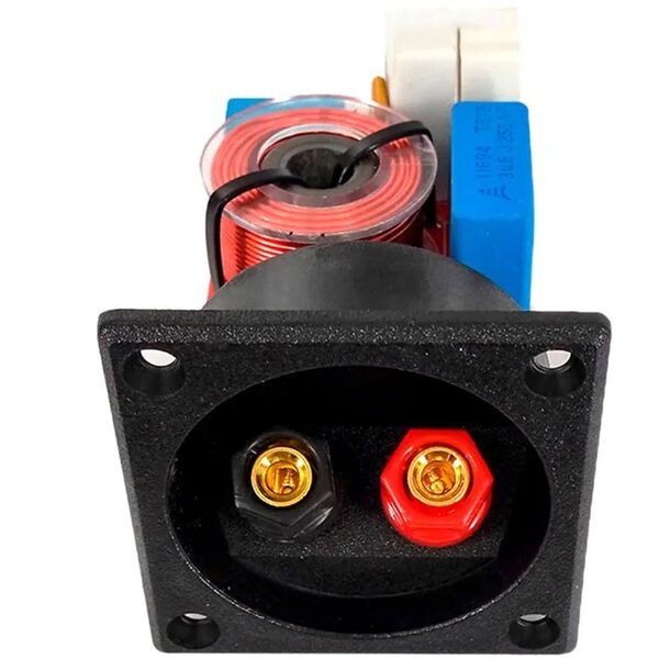 Morsettiera per Casse Acustiche con Filtro Crossover Incorporato 4-8 ohm 80W