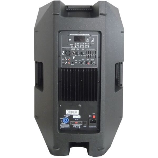 BK-152 Cassa Amplificata Attiva 15" 1000W Bluetooth/USB/Scheda SD + telecomando
