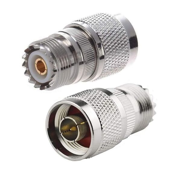 Adattatore N Maschio a PL Femmina Connettore N - SO239 UHF