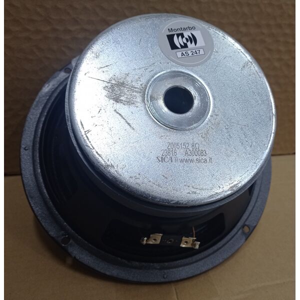 Sica Z005152 Altoparlante 8" Ricambio Originale Montarbo AS-247 A300083 per NM-350A