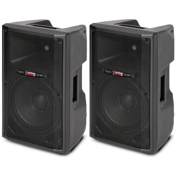 Audiodesign T-MAX 15 Coppia Casse Amplificate Attive Diffusori Audio 15" - 2900W
