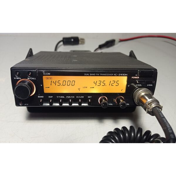 ICOM IC-2410H Radio Veicolare Bi Banda 144/430 Mhz VHF/UHF + UT-63