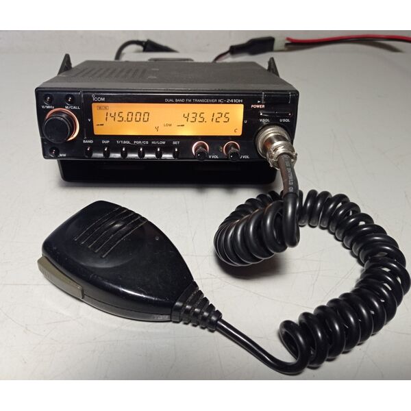 ICOM IC-2410H Radio Veicolare Bi Banda 144/430 Mhz VHF/UHF + UT-63