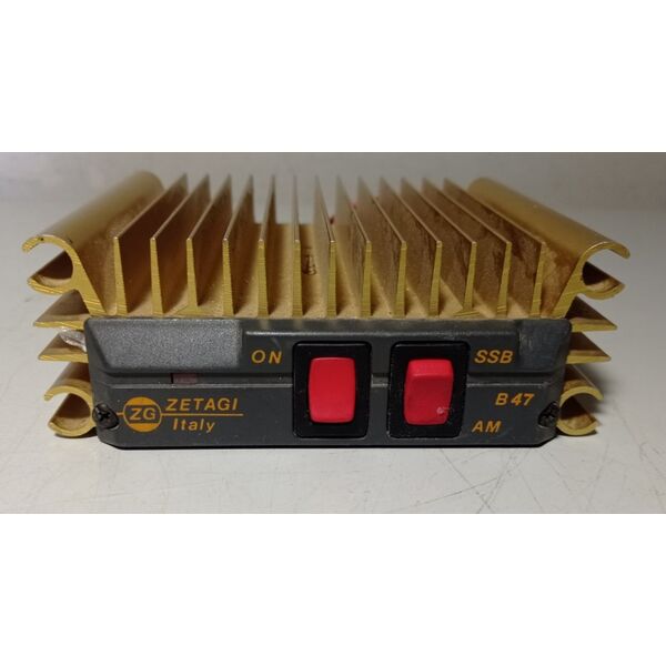 Zetagi ZG B47 Amplificatore Lineare CB Transistorizzato 12V 100W