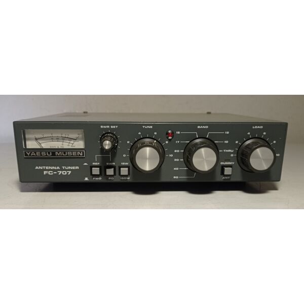 Yaesu FC-707 Rosmetro Wattmetro Accordatore di Antenna + Carico Fittizio
