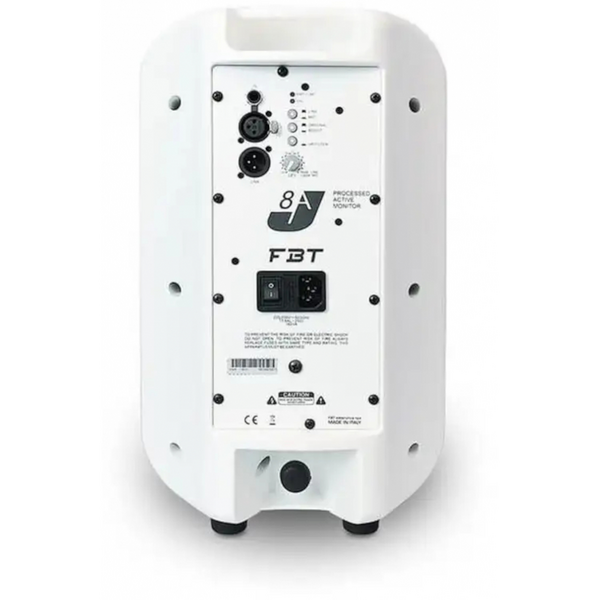 FBT J8A White Cassa Amplificata Attiva Diffusore 250W RMS 8" Bianco