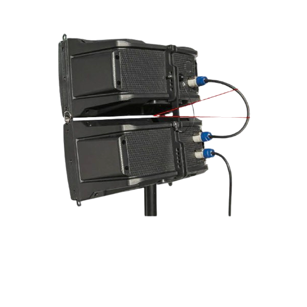AudioDesign Pro Trio F2 sistema Array Amplificato Attivo SW 18 + 4 Satelliti