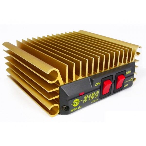 Zetagi ZG B150 Amplificatore Lineare CB Transistorizzato 12V 200W. Max.