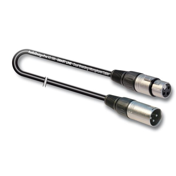 AudioDesign PRO VS 110-3 Cavo Audio XLR Cannon Maschio Femmina 3 Metri