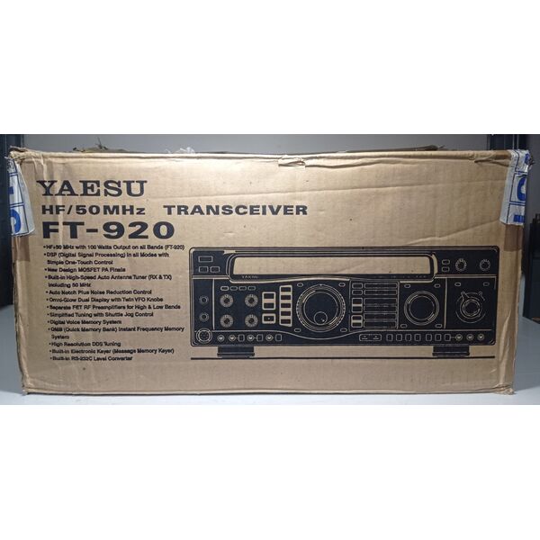 Yaesu FT-920 Full-Opzional RTX Base HF + 50 Mhz 100 W 12 V + scheda FM + filtro AM + SSB Inrad