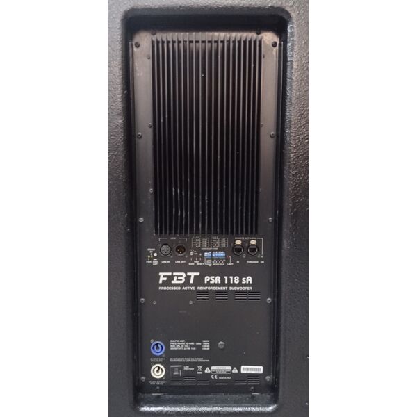 FBT PSR-118SA Coppia Subwoofer Professionali 18"