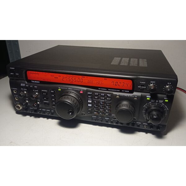 Yaesu FT-920 Full-Opzional RTX Base HF + 50 Mhz 100 W 12 V + scheda FM + filtro AM + SSB Inrad