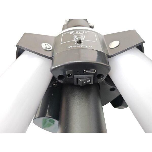 S-RGB STATIVO CASSE ACUSTICHE TREPPIEDE SUPPORTO STAND ILLUMINATO A LED RGB 170 Cm