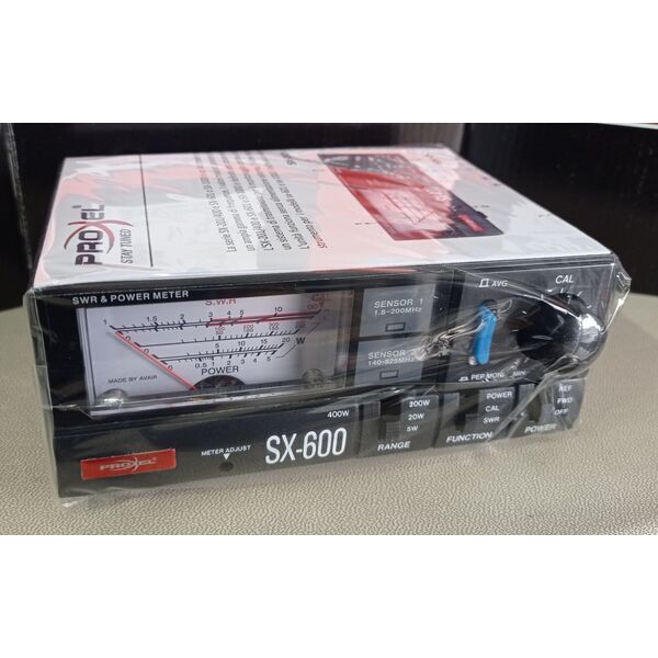 PROXEL SX-600 ROSMETRO - WATTMETRO 1.8~160MHz - 140~525MHz 5/20/200/400 Watt