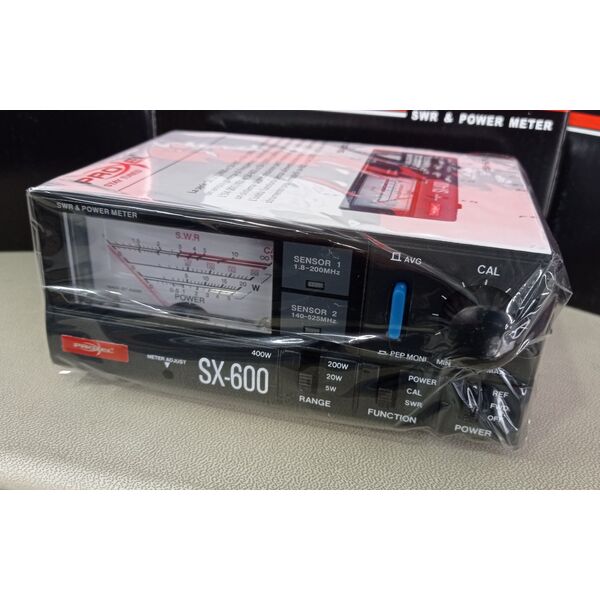 PROXEL SX-600 ROSMETRO - WATTMETRO 1.8~160MHz - 140~525MHz 5/20/200/400 Watt