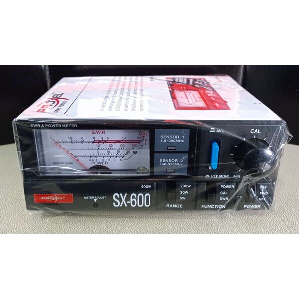 PROXEL SX-600 ROSMETRO - WATTMETRO 1.8~160MHz - 140~525MHz 5/20/200/400 Watt
