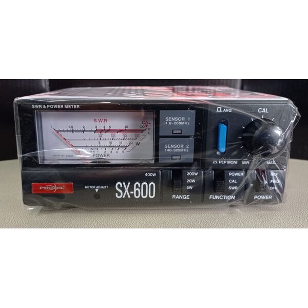 PROXEL SX-600 ROSMETRO - WATTMETRO 1.8~160MHz - 140~525MHz 5/20/200/400 Watt