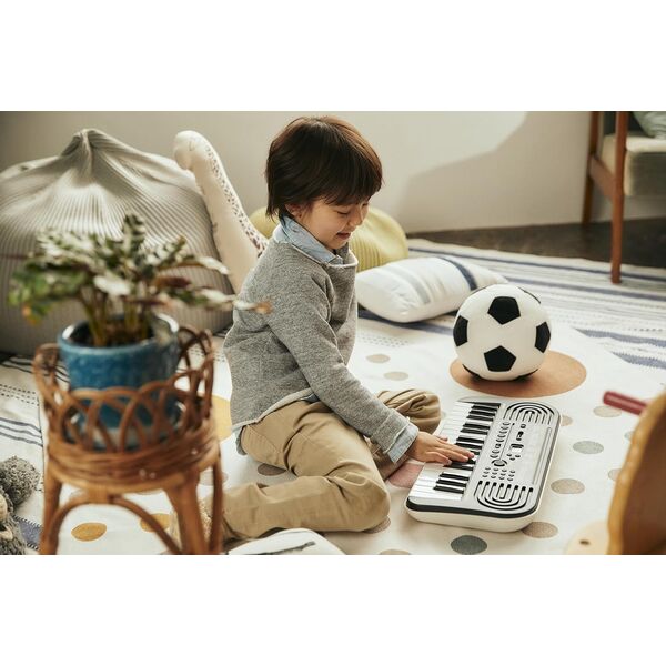 CASIO SA51 Tastiera Pianola Elettronica Musicale 32 Tasti (Nera fondo bianco)