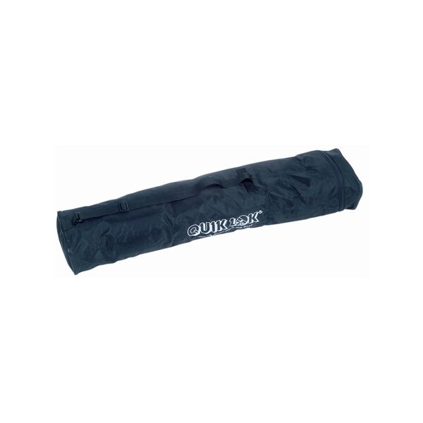 QUIKLOK COPPIA STATIVI SUPPORTI ASTE PER CASSE ACUSTICHE ATTIVE 2 STAND A PIANTA LARGA + BORSA