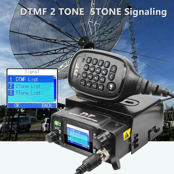 TYT TH-8600 25W Radio Mobile IP67 Impermeabile VHF UHF Dual Band