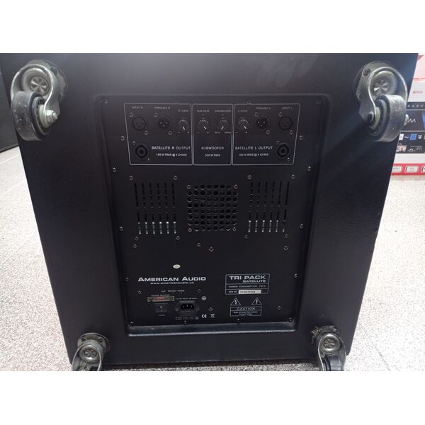 American Audio Subwoofer Tri pack Satellite
