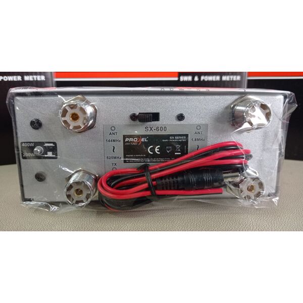 PROXEL SX-600 ROSMETRO - WATTMETRO 1.8~160MHz - 140~525MHz 5/20/200/400 Watt