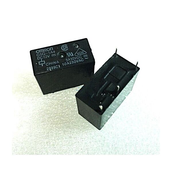 OMRON G5Q-1A4 12V DC 10A Rele'  Originale