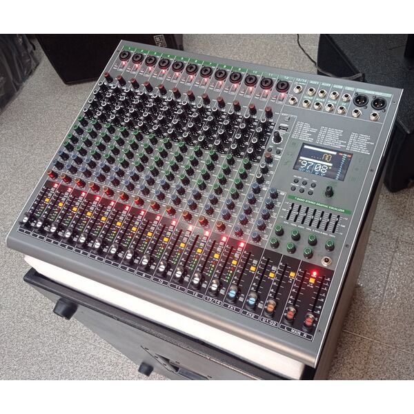 Mixer Audio Professionale 14 Canali 99 + 99 effetti DSP Bluetooth/USB Evoluzione del Montarbo XD-69