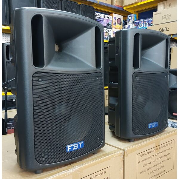 FBT MAXX 6A Coppia Casse Attive Professionali 15"