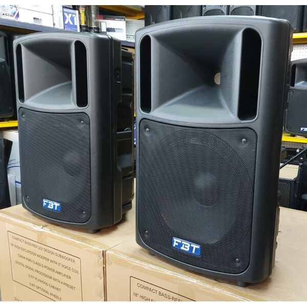 FBT MAXX 6A Coppia Casse Attive Professionali 15"