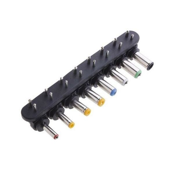 Alimentatore per PC regolabile Universale da 12-15-16-18-19-20-24V 8 Connettori