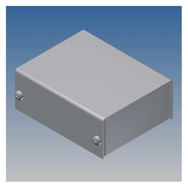 TEKO AL BOX 2/A.1 CONTENITORE ALLUMINIO SCATOLA IN METALLO KEYBOARD 57,5x72x28mm