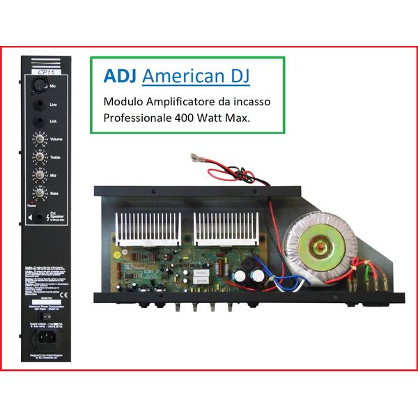 ADJ American DJ CP-15 Modulo Amplificatore per casse Acustiche