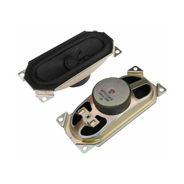 Altoparlante Ellittico 8 ohm 10W Ovale Rettangolare Ricambio Radio TV