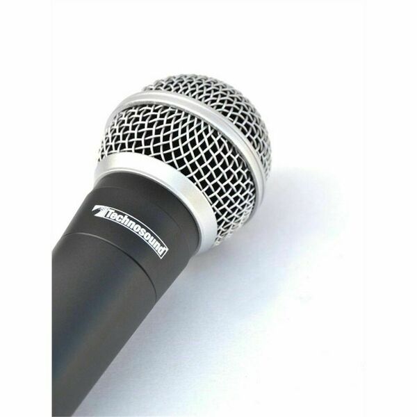 TECHNOSOUND MS 58 microfono professionale + valigetta per karaoke radio speaker