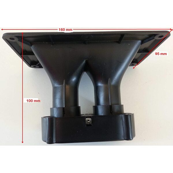 PT-177 Tweeter Piezo Doppio Driver a tromba esponenziale x hi-fi car e casse acustiche