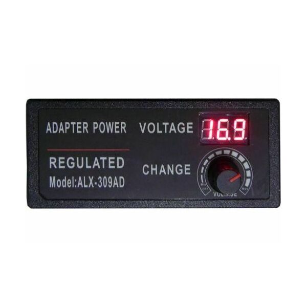 Alimentatore universale Switch Digitale Regolabile da 3v a 24V 2A