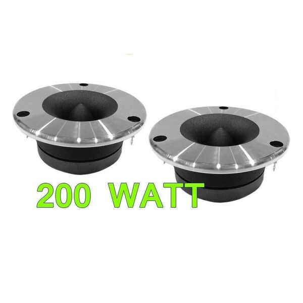 TW-200 Coppia di tweeter a compressione in metallo da 100mm 200W MAX 99dB